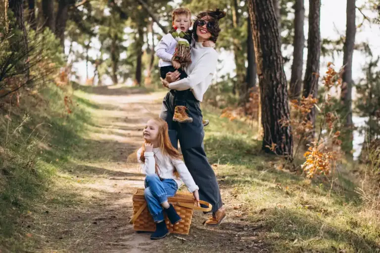 family quality time with children outdoor Netherlands