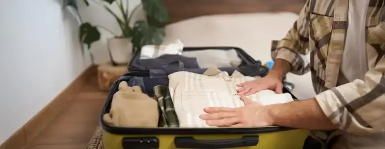 packing suitcase travel hacks