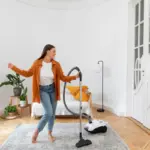 clean tidy home minimalist living room