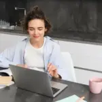 productive work tips office laptop