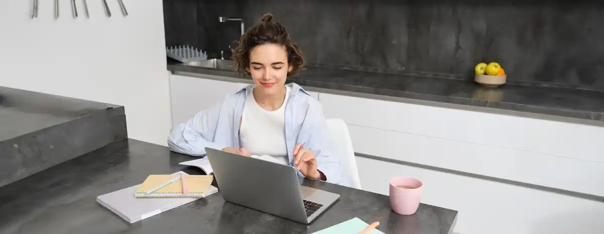 productive work tips office laptop