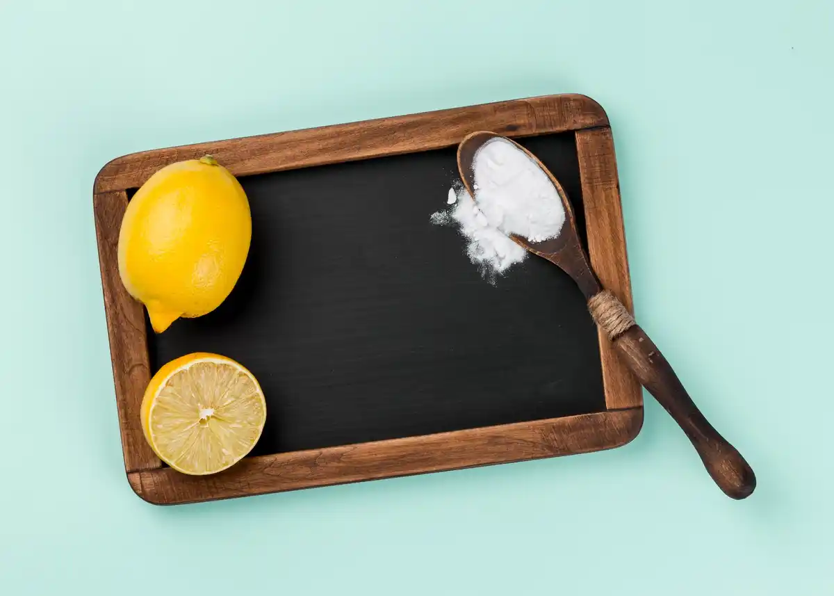 lemon and salt stain removal laundry