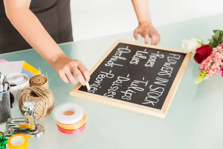 family weekday routine planning kitchen whiteboard