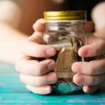Dutch saving money coin jar