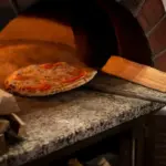 crispy homemade pizza stone oven