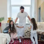 family morning routine organizing
