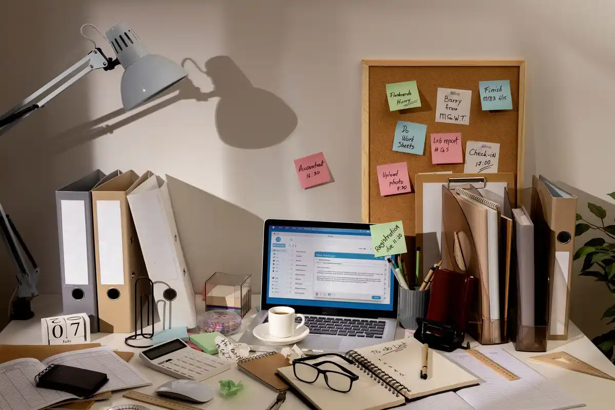 productive workspace study work hacks