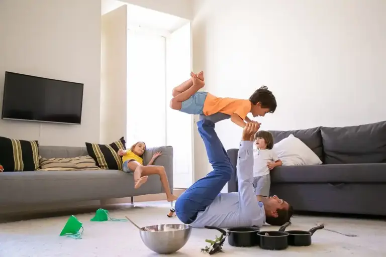 parents managing chaos with children household tips
