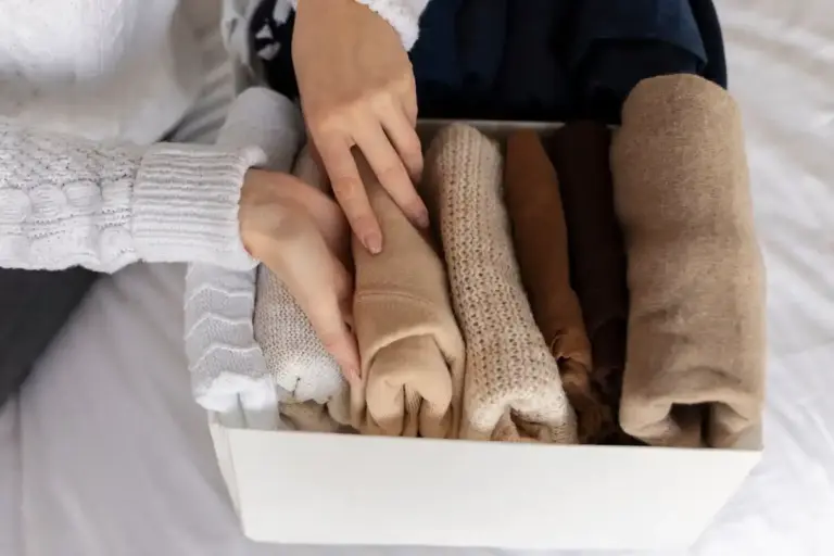 organized wardrobe closet outfits sets