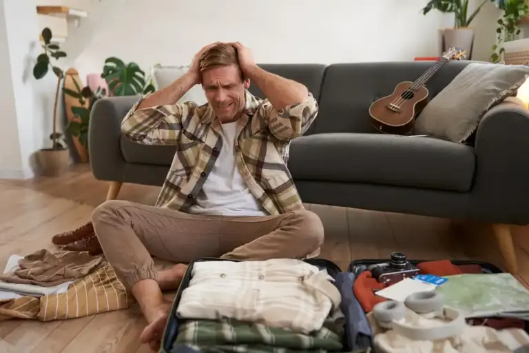 packing stress tips suitcase