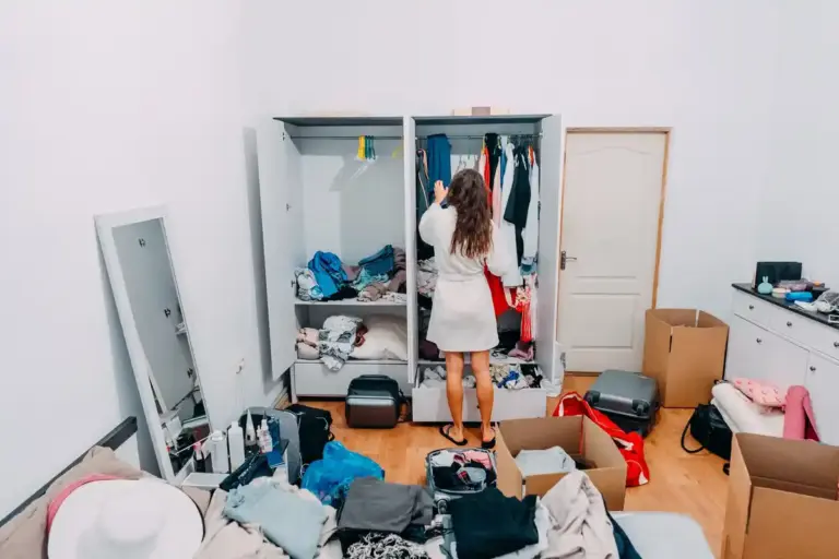 tidy home organization messy room before after