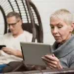 elderly using technology simple gadgets