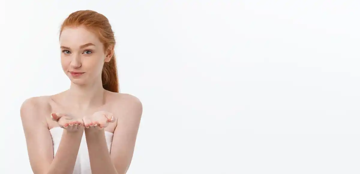 fresh youthful beauty tricks face close-up