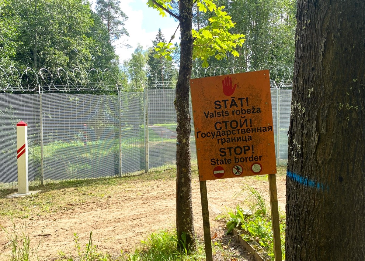 Laat Latvia een nieuwe grensbarrière bouwen? Een die de veiligheid versterkt
