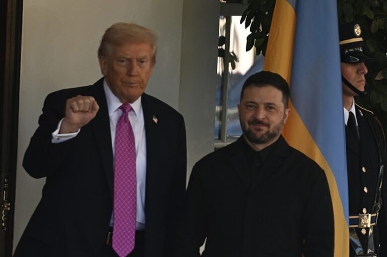 Trump prees Europa lovend voorafgaand aan Florida-gesprekken met Zelenskyy