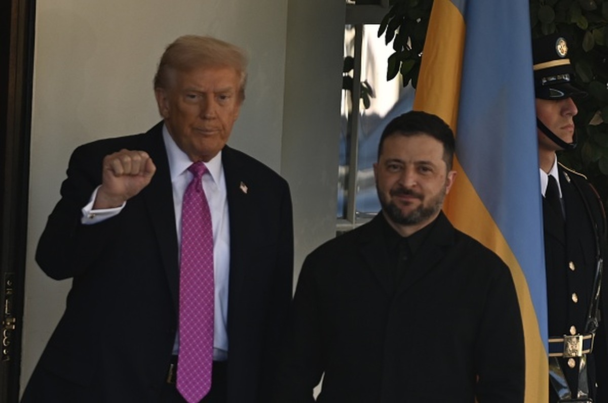 Trump prees Europa lovend voorafgaand aan Florida-gesprekken met Zelenskyy