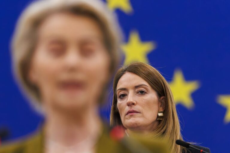 EU-parlementsvoorzitter Metsola eist strengere sancties tegen Iran