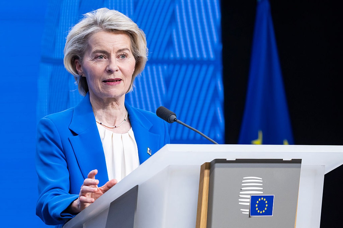Von der Leyen kondigt een nieuwe Europese veiligheidsstrategie aan voor 2026